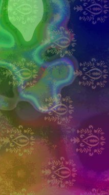 Kutlamanın sembolü. Raster illüstrasyonu. Noel tasarımı için. Yeni yıl tabelası. Yeşil ve kahverengi ikon silueti. Kar tanesi kışı yeşil ve kahverengi renklerde yalıtılmış.