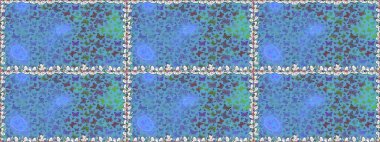 Raster illüstrasyonu. Renkli kelebeklerin kusursuz arka planı. Kumaş, kağıt, ambalaj kâğıdı ve duvar kağıdı tasarımı için güzel bir arkaplan..