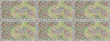 Parlak kelebeklerin kusursuz arka planı. Kumaş, kağıt ve ambalaj için uygun. Raster. Güzel renkli kelebekler gri ve nötr renklerde kaotik bir şekilde uçarlar. Uçan güvelerle kusursuz çok renkli arkaplan