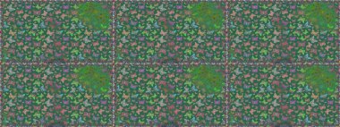 Çocuk için bahar paleti olan güzel raster kelebeği. Mavi ve yeşil arka planda bulunan suluboya kelebekler. Klasik tarzda hem de. Raster illüstrasyonu.