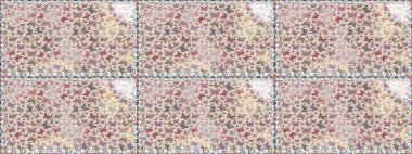 Renkli kelebeklerin kusursuz arka planı. Raster illüstrasyonu. Kumaş, kağıt, ambalaj kâğıdı ve duvar kağıdı tasarımı için güzel bir arkaplan..