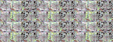 Raster illüstrasyonu. Küçük çiçekteki sevimli çiçek deseni. Kusursuz Tony kumaş deseni. Modaya uygun kumaş deseni.