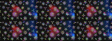 Davetiye ve kartpostal tasarımı için dekoratif çiçek unsurları. Poster ya da kapak için arka plan. Şirin, zarif çiçekler Raster illüstrasyonu. Yapraklı çizim şekli. Tekstil için figür.