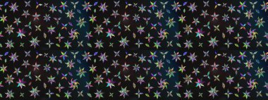 Raster illüstrasyonu. Güzel kumaş deseni. Küçük çiçekteki sevimli çiçek deseni. Güzel karalamalı çiçek deseni çiz..