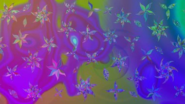 Çiçek deseni duvar kağıdı, desen dolguları ve web sayfası arka planı için kullanılabilir. Süslü zentangle çizim dokusu, soyut çiçeklerle süslenmiş. Şekillendirilmiş çiçekli çizim deseni.