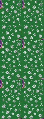 Eski usul. Raster. Eskiz geçmişi. Tomurcukları çiçek olan sevimli bir çiçek deseni. Kumaş, tekstil, duvar kağıdı baskısı için. Raster illüstrasyonu.