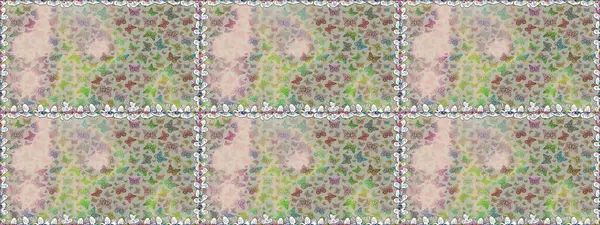 Raster illüstrasyonu. Gri ve nötr renkler üzerine bir resim. Kusursuz bir geçmişi var. Soyut renkli güzel kelebek.