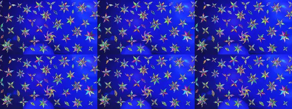 Zarif, parlak ve mavi çiçek desenli tasarım. Sabıka baskıları, bebek kıyafetleri, duvar kâğıtları, paket kutuları vb..