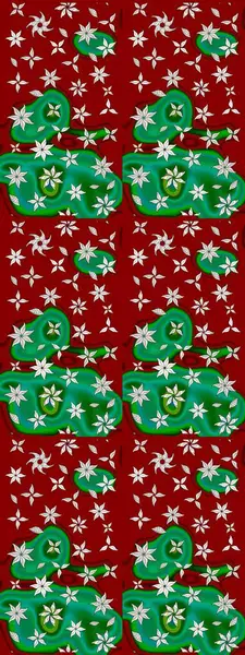 Renkli Bahar Teması eskiz kalıbı. Düz Çiçek Elementleri Tasarımı. Kırmızı renkte zarif çiçek buketi suluboya. Raster illüstrasyonu.