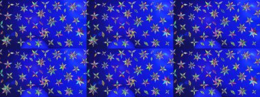 Zarif, parlak ve mavi çiçek desenli tasarım. Sabıka baskıları, bebek kıyafetleri, duvar kâğıtları, paket kutuları vb..