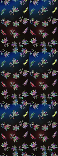 Raster Noel soyut renkli arka plan ve düşen kar tanesi. Raster illüstrasyonu. Kar tanesi arkaplanı.