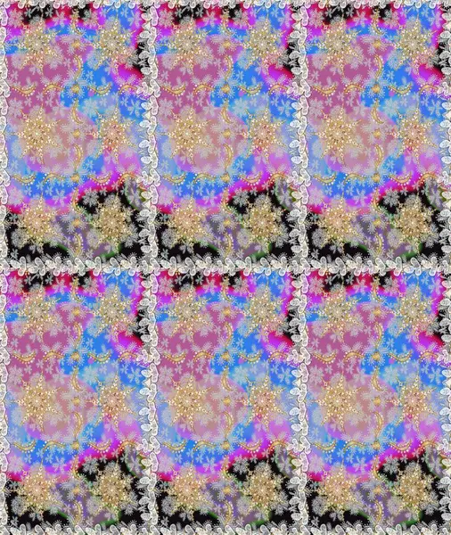 Tarafsız renklerde desen. Raster Golden Mehndi eskiz kalıbı. Kına dövmeli süs çiçekleri, altın çıkartmalar, mehndi ve yoga tasarımı, kartlar ve parmak izleri..