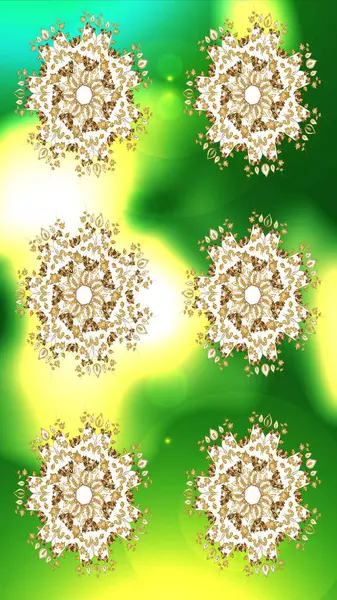 Raster Noel soyut renkli arka plan ve düşen kar tanesi. Raster illüstrasyonu. Kar tanesi arkaplanı.