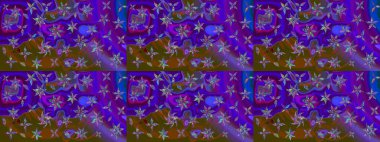 Çiçek arkaplan. Güzel kumaş deseni. Çizim raster deseni.