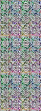 Tarafsız renklerde çiçekler. Renkli Bahar Temalı Kusursuz Arkaplan. Çiçekli, suluboya desenli kusursuz çiçek deseni. Düz Çiçek Elementleri Tasarımı. Raster illüstrasyonu.