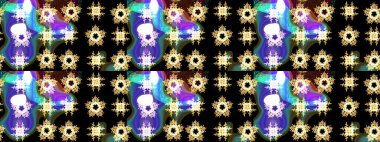 Düz dizayn. Siyah, kahverengi ve mavi siluet kar tanesi işareti. Grafiksel element dekorasyonu. Kar Tanesi Mozaik ikonu. Raster illüstrasyonu. Sembol kışı, donmuş, Noel, yeni yıl tatili.