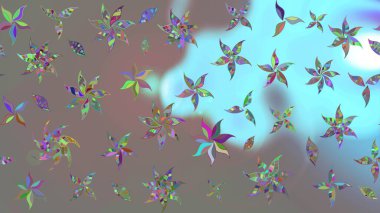 Doodle tarzı. Renkli gri çizim kalıbı. Gri renkli çiçekler. Elle çizilmiş sonbahar çiçeği deseni. Tekstil ve kapak tasarımı için mükemmel.