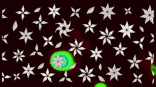 Güzel kumaş deseni. Küçük çiçekteki sevimli çiçek deseni. Güzel karalamalı çiçek desenli çizim. Raster illüstrasyonu.