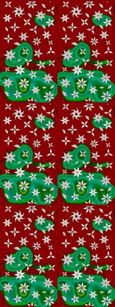 Renkli Bahar Teması eskiz kalıbı. Düz Çiçek Elementleri Tasarımı. Kırmızı renkte zarif çiçek buketi suluboya. Raster illüstrasyonu.