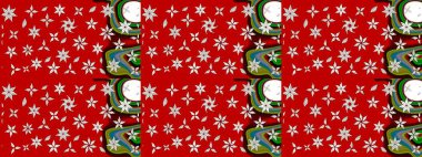 Raster Yumuşak kumaş deseni. Klasik taslak çizimi. Raster çiçek izi. Çiçek kırmızısı çizim deseni.