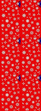 Tony 'nin kumaş kalıbını çiz. Modaya uygun kumaş deseni. Küçük çiçekteki sevimli çiçek deseni. Raster illüstrasyonu.