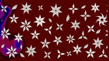 Parlak elementlerin. El çizimi Raster çizimi. Çizim çiçek deseni duvar kağıdı, web sitesi arkaplanı, paket kağıdı, davetiye, broşür, pankart veya web sitesi için kullanılabilir.