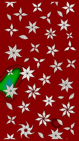 Çiçek deseni. Şatafatlı bahar bahçesi dokusu. Raster illüstrasyonu. Çiçek çizimi arkaplanı.