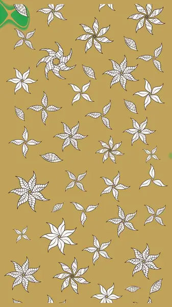 Parlak elementlerin. El çizimi Raster çizimi. Çizim çiçek deseni duvar kağıdı, web sitesi arkaplanı, paket kağıdı, davetiye, broşür, pankart veya web sitesi için kullanılabilir.