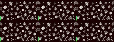 Sabıka fotoğraflarında, bebek kıyafetlerinde, duvar kâğıtlarında, paket kutularında falan kullanılabilir. Zarif, parlak ve eskiz siyah çiçek deseni tasarımı.