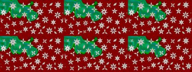 Klasik çiçek desenli. Paketleme, tekstil, duvar kâğıdı için çiçek eskizi. Yumuşak fayans. Raster 'ın taze dokusu. Yumuşak pamuk tasarımı.