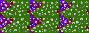 Çiçekler yeşile. Eskiz arkaplan modeli. Suluboya, elle çizilmiş. Raster stoku.