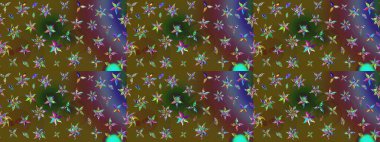 Yeşil renkli çiçekler. El çizimi. Çiçekli eskiz deseni. Suluboya çizimi.