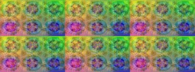 Kar tanesi rengarenk desen. Kar taneleri deseni. Soyut kar taneleri arkaplanda izole edilmiş düz dizayn. Raster illüstrasyonu. Raster kar taneleri arkaplanı.