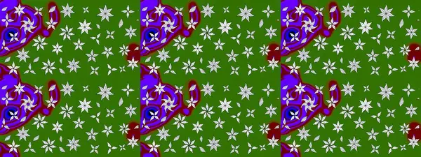 Çiçekler yeşile. Eskiz arkaplan modeli. Suluboya, elle çizilmiş. Raster stoku.