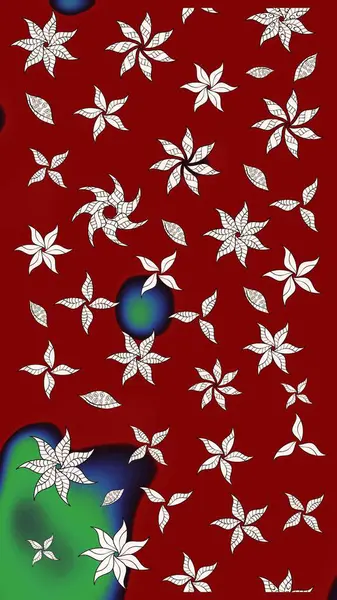 Küçük renkli çiçekler. Küçük çiçekte güzel bir desen. Moda baskıları için zarif bir şablon. Motley illüstrasyonu. Robot resim. Çiçekli yaz çiçekleri.