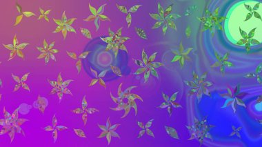 Fantezi çiçekli eskiz deseni, doğal duvar kağıdı, çiçek desenli kıvrım çizimi. Paisley el çizimi elementler. Ev dekoru.