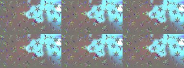 Tatil havası. Nazik romantik baskı. Bahar mevsimi. Raster güzel bir çiçek deseni çiziyor..