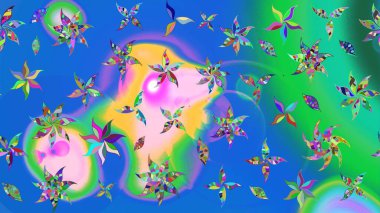 Millefleur 'lar. Küçük mavi çiçekli oldukça eski bir besin torbası deseni. Tekstil, kumaş, kapaklar, duvar kağıtları, baskı, paket, koleksiyon defteri, örgü, dekupaj için çiçek arkaplanı..