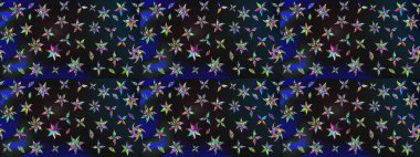 Çiçek desenli eskiz, darbeler, sıçramalar, yaz çiçekleri. Gri renkli çiçekler. Raster illüstrasyonu.