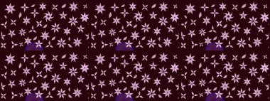 Raster çiçek desenli çiçek deseni, yapraklar, dekoratif elementler, sıçrama, lekeler, el çizimi kontur çizgileri ve Doodle çizim stili, grafik raster çizim çizimi.