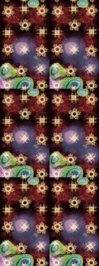 Düz renkli arka plan üzerinde izole kar taneleri tasarımı. Kar tanesi süs desen. Snowflakes desen. Raster resim. Kar taneleri arka plan.