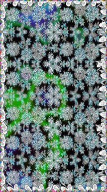 Renkli Bahar Temalı Kusursuz Arkaplan. Kusursuz bir mahsul. Raster Şirin kumaş deseni. Düz Çiçek Elementleri Tasarımı.