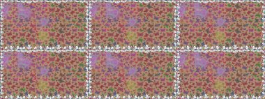 Tekrarlanan karalamalar. Bej arka planda el çizimi. Kusursuz renksiz desen. Mistik, semboller..