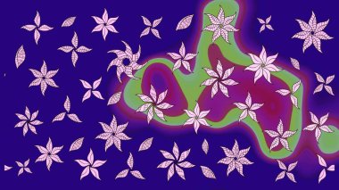 Çizim raster deseni. Çiçek arkaplan. Güzel kumaş deseni.