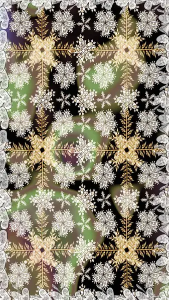 Güzel kumaş deseni. Güzel karalama çiçekleri olan kusursuz çiçek desenleri. Küçük çiçekteki sevimli çiçek deseni. Raster illüstrasyonu.