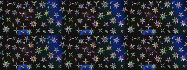 Kabile sanatı boho baskısı, klasik çiçek arkaplanı. Soyut etnik raster çizim kalıbı. Arkaplan dokusu, duvar kağıdı, gri renkli çiçek teması.