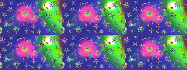 Karalama çiçeği. Düz Çiçek Elementleri Tasarımı. Renkli Bahar Teması eskiz kalıbı. Zentangle soyut çiçekleri. Güzel kumaş deseni. Raster illüstrasyonu.