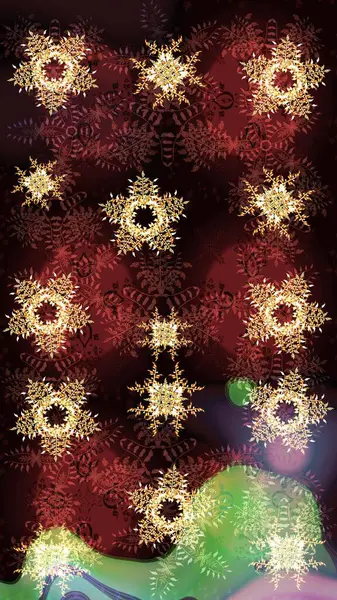 Raster resim. Güzel kar tanesi simgesi. Güzel kar tanesi simgesi web için basit Illustration. Renkli arka plan üzerinde izole sevimli kar taneleri.