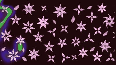 Modern, kahverengi raster arka plan duvar kâğıdı illüstrasyonu, klasik çizgili, desenli desenli çiçekler, çiçekli süsler. Çiçekli el çizimi çizimi deseni.