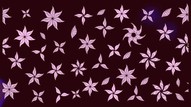 Çiçek rengi eskiz deseni. Klasik taslak çizimi. Raster çiçek izi..